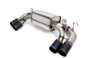 (image for) Dinan 16-18 BMW M2 (F87) Free Flow Axleback Exhaust System - Black Tips