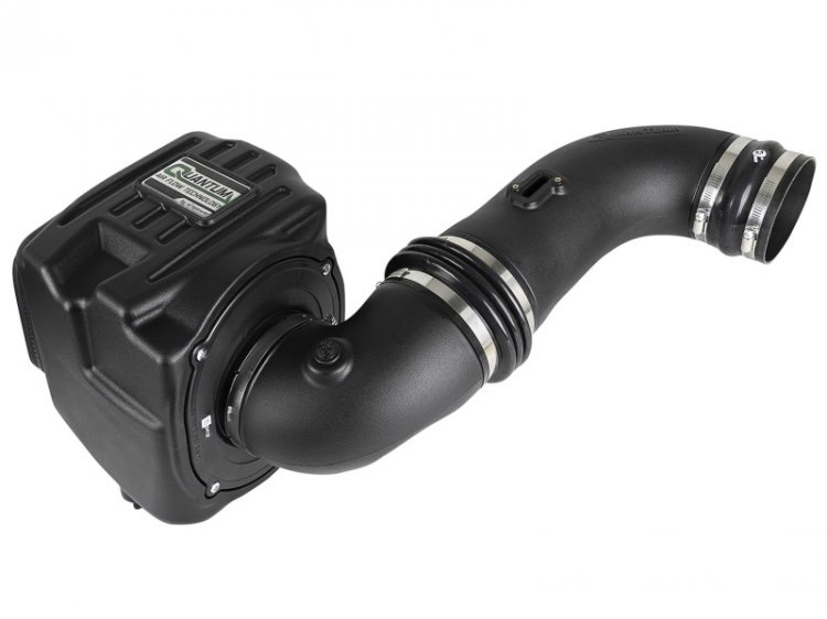 (image for) aFe Quantum Pro DRY S Cold Air Intake System 08-10 GM/Chevy Duramax V8-6.6L LMM - Dry