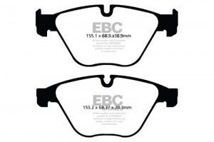 (image for) EBC 10+ BMW 535i 3.0 Turbo (F10) Yellowstuff Front Brake Pads