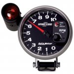 (image for) Autometer Sport-Comp II 5 inch 0-10000 RPM Pedestal Mount Tachometer Shift-Lite
