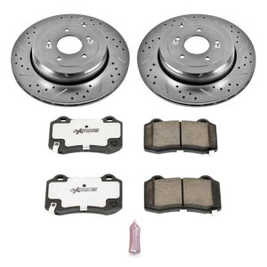 (image for) Power Stop 10-16 Hyundai Genesis Coupe Rear Z26 Street Warrior Brake Kit