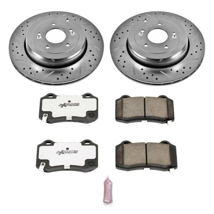 (image for) Power Stop 10-16 Hyundai Genesis Coupe Rear Z26 Street Warrior Brake Kit