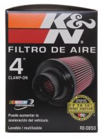 (image for) K&N Universal Air Filter (4in. Flange / 6in. Base OD / 4-5/8in. Top OD / 6in. Height)