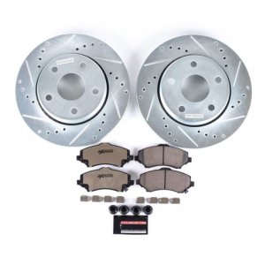 (image for) Power Stop 07-17 Jeep Wrangler Front Z36 Truck & Tow Brake Kit