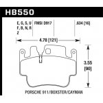 (image for) Hawk 01-05 Porsche 911 (996) Carrera 2/4 / 00-04 Porsche Boxster S Blue 9012 Race Front Brake Pads