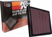 (image for) K&N 2015 Jaguar F-Pace V6-3.0L F/I Right Side Replacement Drop In Air Filter
