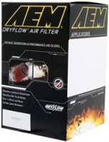 (image for) AEM DryFlow Air Filter - Round 2.75in ID x 6.25in OD x 8.25in H fits 2007-2014 Ford/Volvo