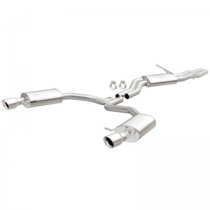 (image for) MagnaFlow Sys C/B 12-15 Audi A6 / A7 3.0L V6 SS 2.5in Dual Split Rear Ext 4in Tips