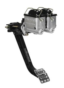 (image for) Wilwood Adjustable Brake Pedal - Dual MC - Rev. Swing Mount - 6.25:1