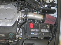 (image for) K&N 08 Honda Accord 3.5L-V6 Silver Typhoon Short Ram Intake