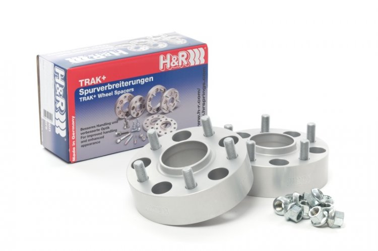 (image for) H&R Trak+ 20mm DRM Adaptor Stud 5/120 CB 72.5 Thread 14x1.5 - 13-18 Land Rover Range Rover Typ LG
