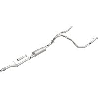 (image for) BRExhaust 19-24 Chevrolet Silverado 1500 5.3L Direct-Fit Replacement Exhaust Kit