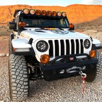 (image for) KC HiLiTES 6in. Light Shield for SlimLite LED - Amber