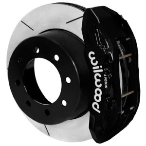 (image for) Wilwood TX6-DM Rear Kit 15.50in Black 2023+ Ford F-250/F-350 4WD