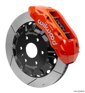 (image for) Wilwood TX6R Big Brake Truck Front Brake Kit 16in Rotor Red w/ Lines 2019 Cadillac / Chevrolet / GMC