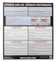 (image for) K&N 16-17 Ford Ranger 2.2L/3.2L DSL Drop In Air Filter