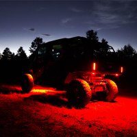 (image for) KC HiLiTES Cyclone V2 LED - Replacement Lens - Red - Single