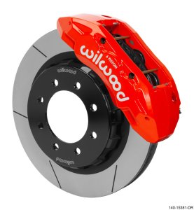 (image for) Wilwood TX6R Front Kit 16.00in Red w/Lines 2014+ Ram 2500/3500 2WD/4WD