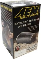(image for) AEM Dryflow Conical Air Filter 2.75in Flange ID / 6in Base OD / 5.125in Top OD / 9.125in Height