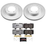 (image for) Power Stop 03-09 Toyota 4Runner Front Z36 Coated Truck & Tow Brake Kit