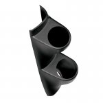 (image for) Autometer 79-93 Ford Mustang Dual 2 1/16 Inch Black Gauge Pod
