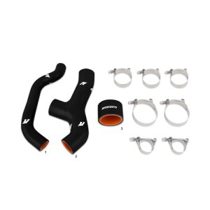 (image for) Mishimoto 06-07 Subaru WRX Black Silicone Intercooler Hoses