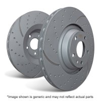 (image for) EBC 2020+ Ford Explorer ST 3.0TT Performance Brakes GD Sport Front Rotors