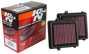 (image for) K&N 16-17 Honda CRF1000L Africa Twin 998 Replacement Drop In Air Filter (2 Per Box)