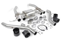 (image for) Dinan 21-27 BMW M3/M4 (G80/G82/G83) Valved Axleback Exhaust System - Black Tips
