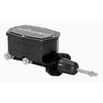 (image for) Wilwood Compact Tandem Master Cylinder - 1in Bore - w/Pushrod (Black)