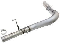 (image for) aFe MACHForce XP Exhaust Large Bore 5in DPF-Back Alu. 13-15 Dodge Trucks L6-6.7L (td) *Polish Tip