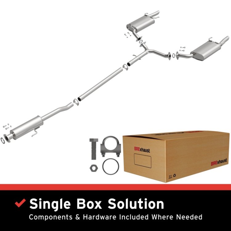 (image for) BRExhaust 05-12 Toyota Avalon 3.5L Exhaust Kit