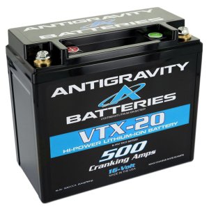(image for) Antigravity Special Voltage YTX12 Case 16V Lithium Battery - Right Side Negative Terminal