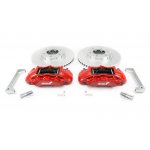 (image for) Alcon 2019+ Ford Ranger/2020+ Bronco 2.3L 350x34mm Rotors 6-Piston Red Calipers Front Brake Kit