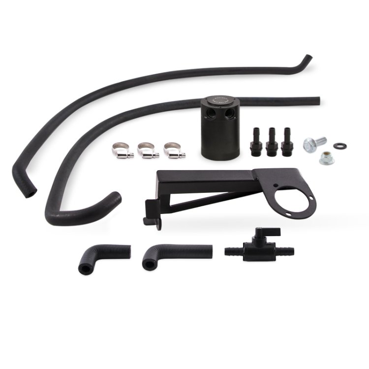 (image for) Mishimoto 2016+ Ford Focus RS Baffled Oil Catch Can Kit - Black