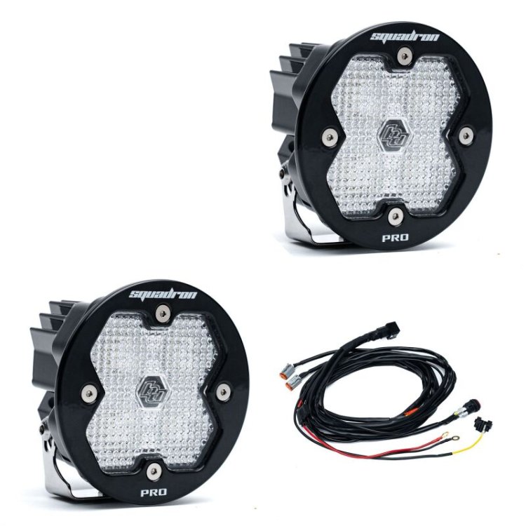 (image for) Baja Designs Squadron-R 2.0 Pro LED Work/Scene (Pair)