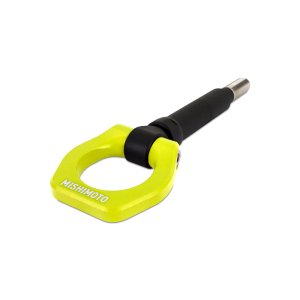 (image for) Mishimoto 13+ Subaru BRZ/FRS/86 / 18+ Subaru WRX Neon Yellow Racing Front Tow Hook