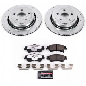 (image for) Power Stop 11-17 Chevrolet Caprice Rear Z26 Street Warrior Brake Kit