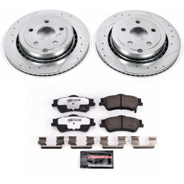 (image for) Power Stop 11-17 Chevrolet Caprice Rear Z26 Street Warrior Brake Kit