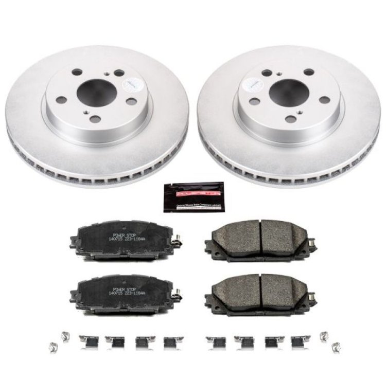 (image for) Power Stop 11-17 Lexus CT200h Front Z17 Evolution Geomet Coated Brake Kit