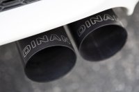 (image for) Dinan 08-13 BMW M3 (E92/E93) Free Flow Axleback Exhaust System - Black Tips