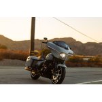(image for) Baja Designs Harley D 96-13 Street Glide/Road King DOT LP6 LED Single Headlight Kit DRL - Amber