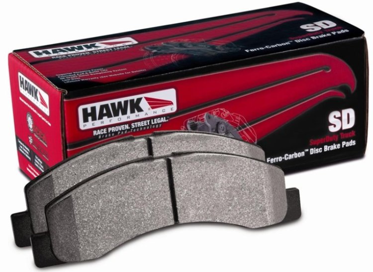 (image for) Hawk 12-15 Cadillac Escalade / 12-17 Chevrolet Tahoe Front Super Duty Street Brake Pads