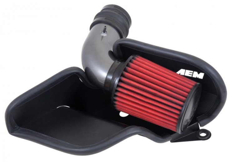 (image for) AEM 11-14 Volkswagen Jetta 2.0L L4 - Cold Air Intake System - Gunmetal Gray