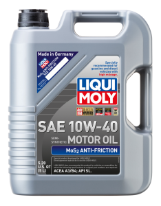 (image for) LIQUI MOLY 5L MoS2 Anti-Friction Motor Oil 10W40