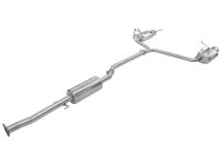 (image for) aFe Takeda Exhaust 2.25in to 2in Dia 304SS Cat-Back w/Polished Tips 08-12 Honda Accord Coupe V6 3.5L