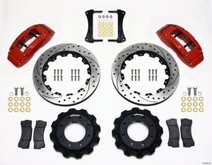 (image for) Wilwood TC6R Front Kit 16.00in Drilled Red 1999-2014 GM Truck/SUV 1500