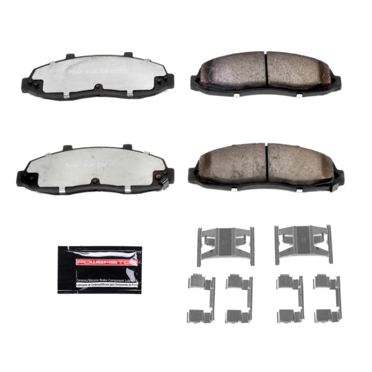 (image for) Power Stop 97-03 Ford F-150 Front Z36 Truck & Tow Brake Pads w/Hardware