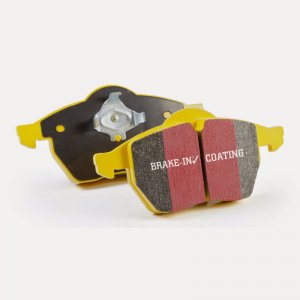 (image for) EBC 14+ Porsche Macan (Cast Iron Rotors only) 3.6 Twin Turbo Yellowstuff Rear Brake Pads