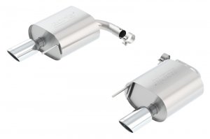 (image for) Borla S Type Rear Section 15-17 Ford Mustang 2.3L EcoBoost MT/AT 2.25in pipe 4in tip